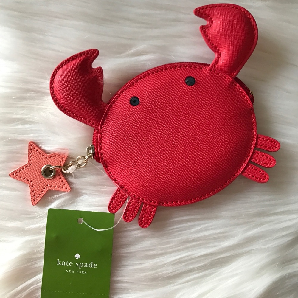 🦀️Brand new KATE SPADE coin purse super cute 🦀️